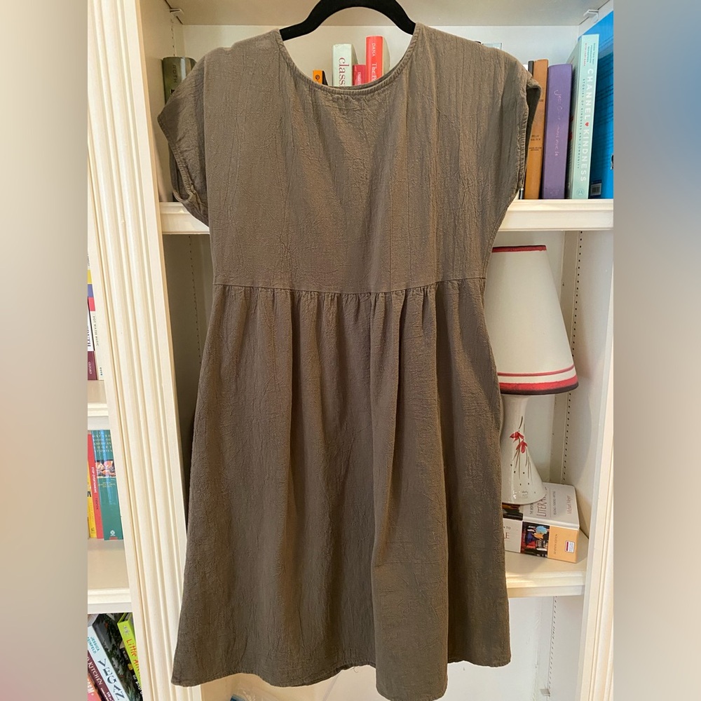 Stylish Dress in Olive Green